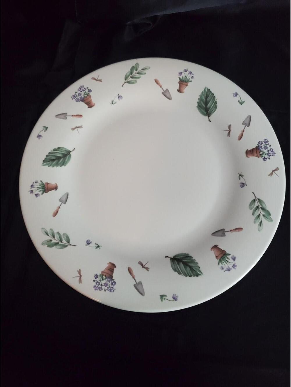 Pfaltzgraff Perennials Flower Garden,12" Serving Plate